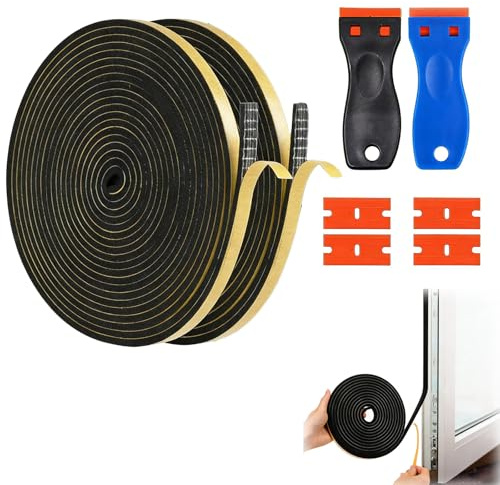 5 m Dichtung für Kochfeld, Induktion, 5 m x 6 mm x 3 mm, wasserdichte Türdichtung (2)