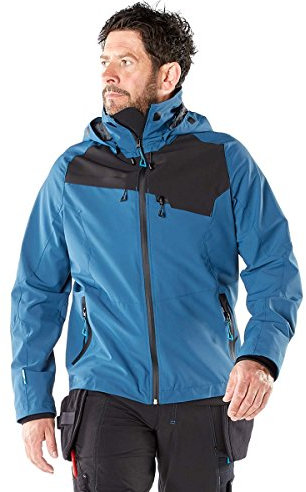 Mascot 17001-411-3309-XL Arbeitsjacke Advanced wasserdicht, Moosgrün/Schwarz, XL