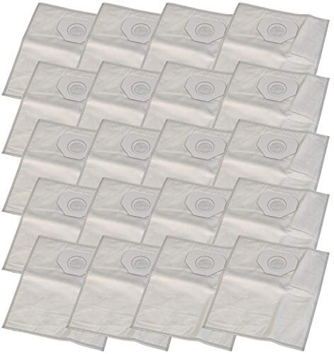 Lot de 20 sacs d'aspirateur pour Nilfisk GM 80 / Classic, GM 80 / GM80, GM 80 P / GM80P, GM 90 / GM90, GM 90 Classic