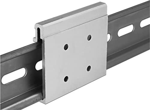 Delock 65992 Aluminium Montageclip für Hutschiene