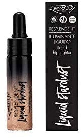 PUROBIO Resplendent Leuchtmittel Flüssiger Sternenstaub Highlighter, Nr. 01 Champagner, 12 ml