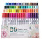 SENRISE Kunstmarker, flexible Pinselstifte, Aquarellstifte, Doppelspitze, Pinselstifte für Kinder und Erwachsene, 80 Farben, 80 Stück
