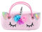 Hifot Peluche Unicorno Custodia Occhiali Rigida Bambini, Unicorn Astuccio Occhiali da Sole per Ragazza