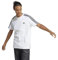 adidas Homme Essentials Single Jersey 3-Stripes Tee, White / Black, XL