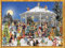 Adventskalender, viktorianisch Am Pavillon: Papier Adventskalender