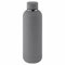 Botella térmica agua acero inoxidable personalizada láser | Sin BPA | Mantiene 24H Frio / 12H Calor | Isotérmica y Hermética - Doble Pared al Vacío a Prueba de Fugas (500ml, Gris Mate)
