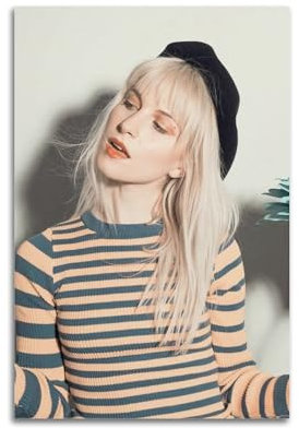 McosU Hayley Williams Wanddekoration, kreatives Poster, Kunstmalerei, Zuhause, Büro, Vintage-Druck, Poster, 30 x 45 cm, ungerahmter Stil