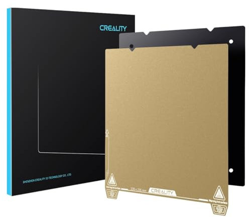 Creality Ufficiale Ender 3 V3, piastra PEI 235 x 235 mm, superficie strutturata, flessibile e rimovibile, piattaforma di pressione per Ender 3S1/3S1 Pro/3V2 Neo/3V3 SE/3V3 KE K1/K1C
