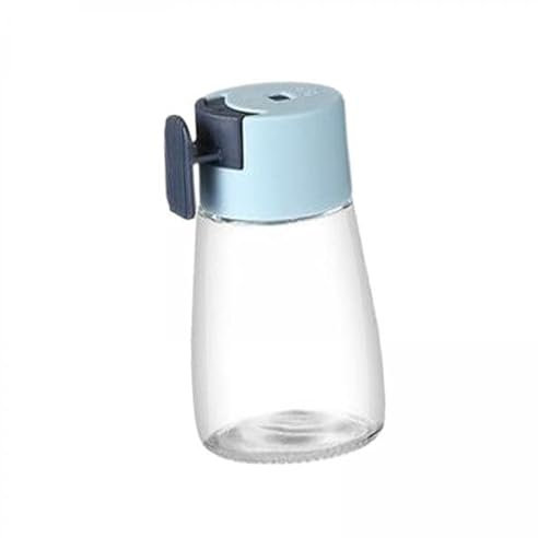 Folpus 2x Bottiglia di Condimento Dosatrice per Quantitativi Shaker per Barbecue Da 180 Ml Shaker per Condimento Multiuso Da 0,5 G per Zucchero Speziato