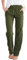 Cegerne Damen Leinenhose Lang Leicht Sommerhose Mittelalter Musselin Loose Fit Casual Stoffhose Urlaub Strand, 1-Armgrün, S