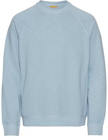 camel active Herren Sweatshirt für Herren – Regular Fit | Rundhals | Baumwolle | Atmungsaktiv