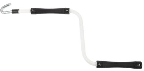 SUPVOX Manivela para Toldo Enrollable, Accesorio De Persiana Manual, Mango De Goma Y Metal, 50 Cm, para Tienda Y Exterior