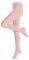 Petrass Ragazza collant bambino treccia cotone senza cuciture danza balletto bambino ragazza leggings 3 pezzi, rosa, 1 pezzo, 7-8 Jahre