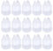 Piriuuo 15 Pcs Plastic Couplers for Piping Bags, Piping Bag Couplers Nozzles Piping Couplers Piping Tip Coupler Reusable Cake Decorating Couplers for Icing Nozzles (Small Size)