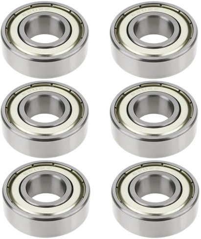 OTOTEC 6pcs 6202Z Saw Bearings Guide Bearing Compatible with Harbor Freight 1678E-B Corded Variable Speed ??Deep Cut Saw (15x35x11mm)