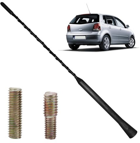 keyxer antenne d'autoradio, antenne d'autoradio Universelle 28 cm, antenne de Toit de Voiture, antenne Tige de Voiture, Tige d'antenne de Remplacement, antenne Tige de Voiture pour réception AM et FM