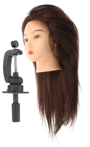 VICASKY 1 Satz Frisurmodellkopf Perückenkappe braune Perücke Haarbleich-Kit Bob-Perücke perücken kopf perückenköpfe Haarübungsleiter Schaufensterpuppenkopf für das Haarstyling Plastik