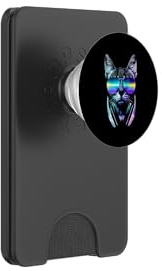 Auriculares DJ Cat PopSockets PopWallet para MagSafe