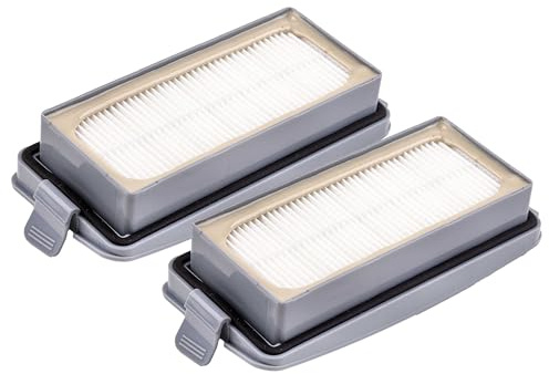vhbw 2x Staubsaugerfilter Ersatz für Sprintus 111132 für Staubsauger - HEPA-Filterkassette Grau