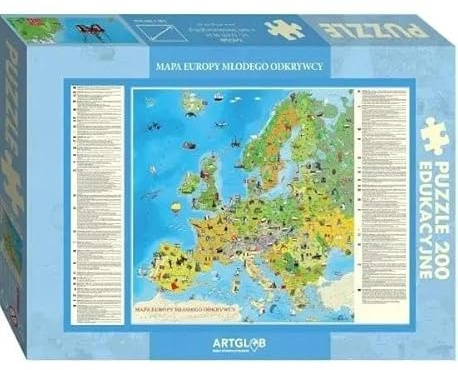 Puzzle 200 - Europa der jungen Entdecker