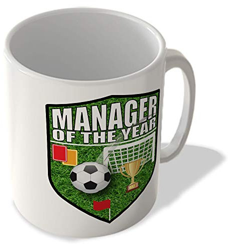 McMug - Football Manager of The Year - Mug, Ceramic, 11fl.oz.