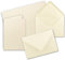 Faltkarten SET mit Brief-Umschlägen DIN A6/C6 in Vanille 50 Sets 14,8x10,5 cm Premium Qualität Serie FarbenFroh
