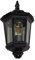 Lindby Wandleuchte außen Lieva (spritzwassergeschützt (Retro, Vintage Antik) in Schwarz aus Aluminium (1 flammig E27) - Außenwandleuchten Wandlampe Led Außenlampe Outdoor für