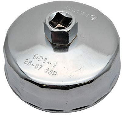 MASO Clé pour filtre à huile Bouchon de filtre à huile à 16 pans pour couvercle de boîtier de filtre à huile de 86 mm