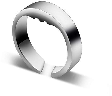 Anti Schnarch Ring, Anti Schnarch Ring für den Finger, Titan Akupressur Gegen Schnarchstopper Sofortige Verbesserung der Atemwege gute Nacht Instrument(L)