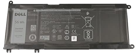 99NF2 Original Dell Batterie 56Wh pour G3 17 (3779), Chromebook 13 3380 (P80G001)