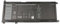 99NF2 Original Dell Batterie 56Wh pour G3 17 (3779), Chromebook 13 3380 (P80G001)