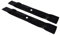 Lot de 2 lames de tondeuse 54,5 cm pour John Deere GX22151 D130 X110 X120 X125