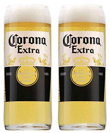 Corona Bierglas, 2 Stück