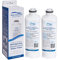 Aqualogis Refrigerator Water Filter for Samsung DA97-17376B, DA97-08006C, HAF-Qin, HAF-Qin/EXP (2 Pack)