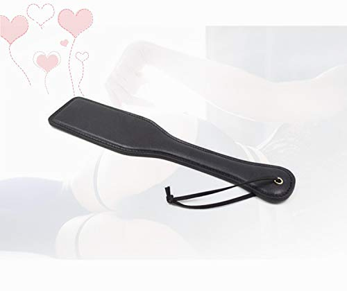 CareUToo Pagaie en cuir synthétique Cadeau amusant Fouet d'équitation Fouet en cuir pk Pat pour sport d'équipe, durable et belle lisse