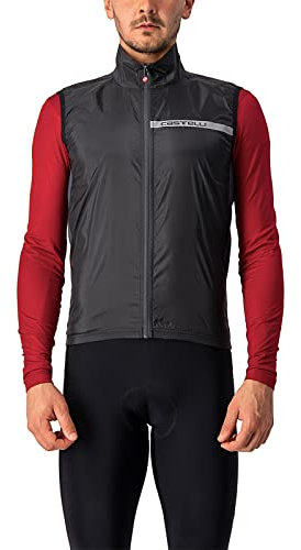CASTELLI Men's Squadra ST. Vest Sports, Schwarz, S