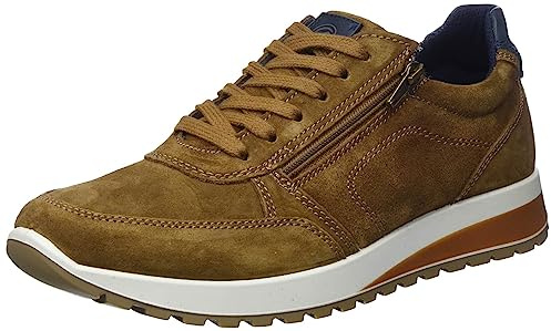 ARA Herren Matteo Sneaker, Tabac Blue, 45 EU Weit