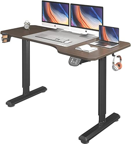 Dripex Scrivania Elettrica Regolabile in Altezza 160cm, Standing Desk Scrivania Motorizzata Ergonomica, Funzione di Memoria e Anticolisione