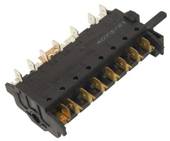 8 Position Function Compatible With Smeg 811730383 Cooker Oven 6 Way Selector Switch Assembly