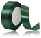 Dark Green Satin Ribbon 25mm x 23 Metres, Solid Color Fabric Silk Ribbon for Crafts, Gift Wrapping, Wedding Bouquet, Flower Arrangement, Bows Making, Balloons, Cake Decoration, Sewing and Baby Shower