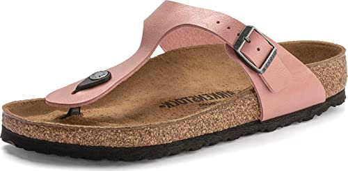 Birkenstock Gizeh, Sandales pour femmes, Rouge (Tango Red Lack), 40, vieux rose, 40 EU