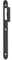 HERACLES - Gâche simple empennage pour serrure monopoints à larder NF et NFQC noire HERACLES - I-L999-GH1NR