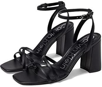 Calvin Klein Damen QalatSandale mit Absatz