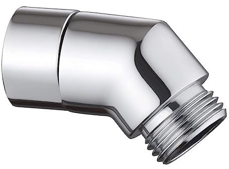 YATEICBC- 1 Pcs Handbrause-Adapter 45 Grad, Brauseschlauch-Adapter-Verlängerung, Handbrause-Winkelstück für Handbrause, Handbrause-Winkelstück für Handbrause mobiler Duscharm-Anschluss