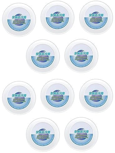 FURREN Lot de 10 pâtes nettoyantes décontaminantes blanchissantes sans