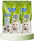 Olive Scoop Natural Cat litter Clumping | Made From 100% Olive Pits | Dust Free Cat Litter | Kitten Litter | Ultra Clumping Cat Litter Odour Control - 16L (2x 8L pack)