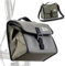 ROCKBROS Fahrradtasche Lenkertasche Fronttasche mit Schnalle für Brompton Faltrad 4-7 L mit Schultergurt Umhängetasche Braun