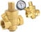 Druckminderer Wasser G 1/2 3/4 1 2 Messing Wasserdruckminderer-Halteventil DN15/DN20/DN25/DN32 Regler Einstellbares Überdruckventil Manometer Wasserdruckregler (Size : DN20, Color : Without Gaug