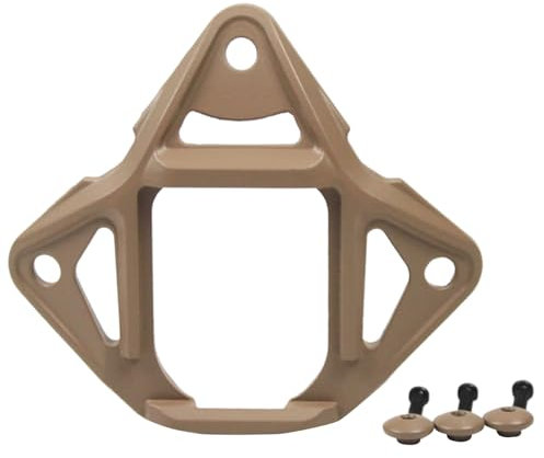 Helm NVG Mount Base Adapter Abdeckung Aluminiumlegierung Montagebasis Taktik Helm NVG Mount Zubehör Nvg Helmhalterung Adapter