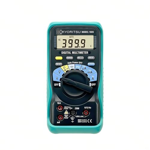 Japan Quality KYORITSU 1009 Multimetri Digitali Tester AC DC KEW1009 Multi Metri Digitali T-RMS NCV Capacitance Ammetro Voltmetro metro MultiDigital Professional Tester Multimetri